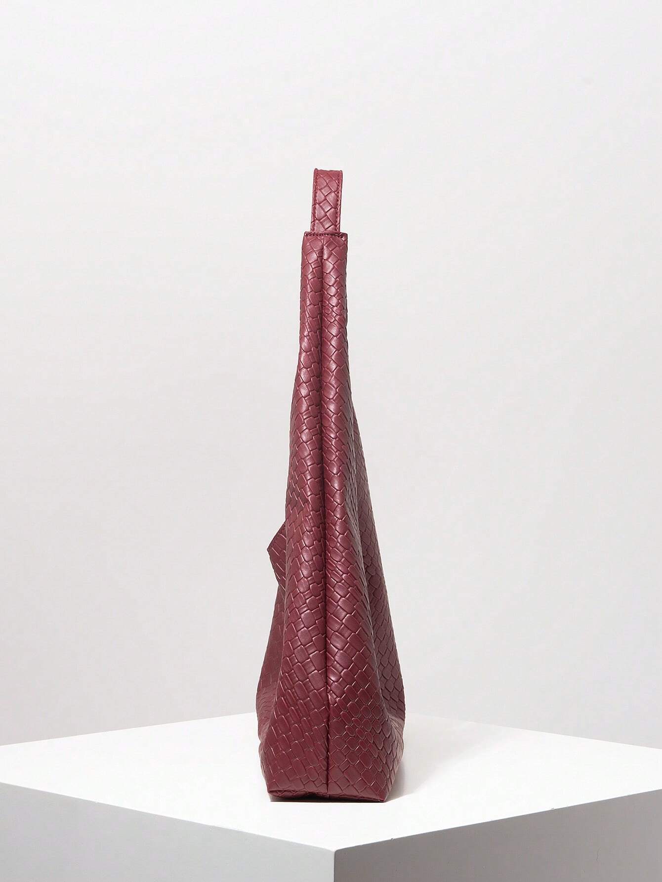 Vintage Braided Shoulder Bag Shein