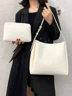 Slouchy Style Cylinder Bag Vintage Shoulder Crossbody Bag shein