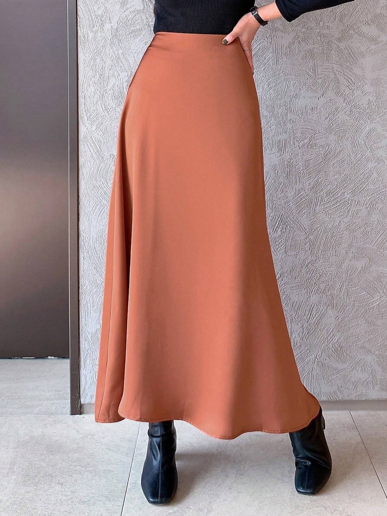 DAZY Women's Occasion & Back To School A-Line Skirt shein