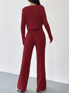 EZwear Autumn And Winter 2pcs/Set shein