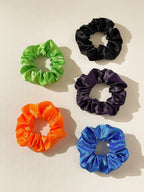 10pcs Solid Color Simple Retro Fashion Breathable Sweat-Absorbing Hair Accessories shein