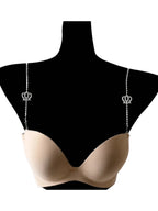 Elegant Minimalist Butterfly Body Chain, Stylish And Sexy Invisible Off-The-Shoulder Strap Jewelry shein
