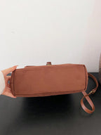Lightweight,Business Casual Vintage Design Flap Square Bag shein