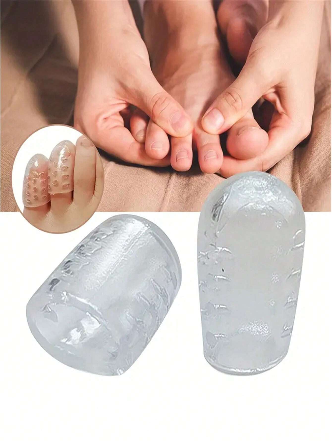 10 Pieces Of High-Grade Silicone Toe Protectors
