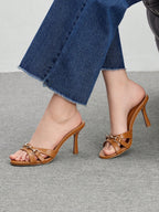 BIZCHIC Ladies' High Heeled Sandals shein