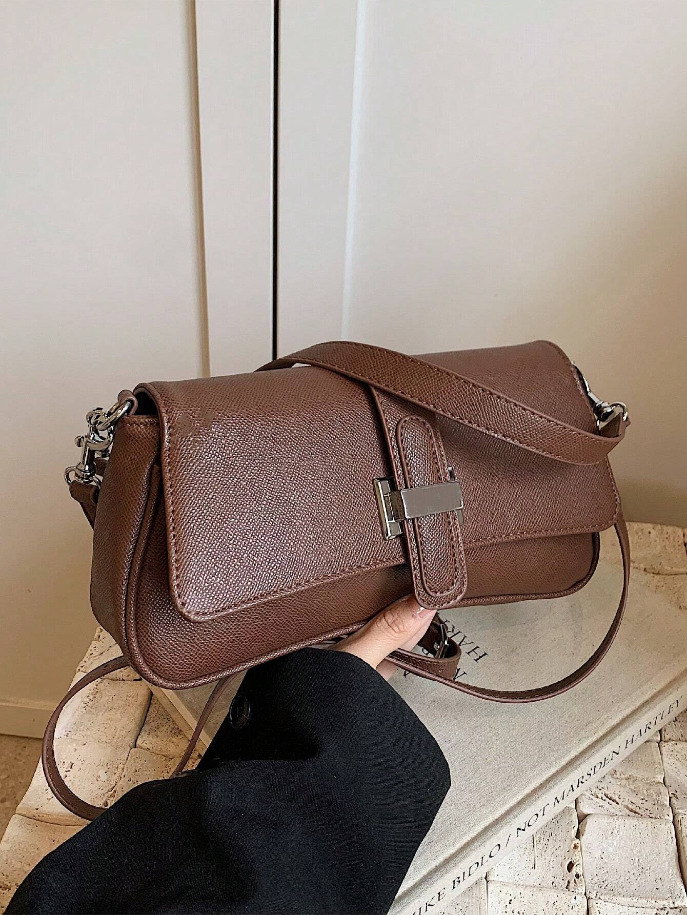 Cowboy Long Stick Handbag shein
