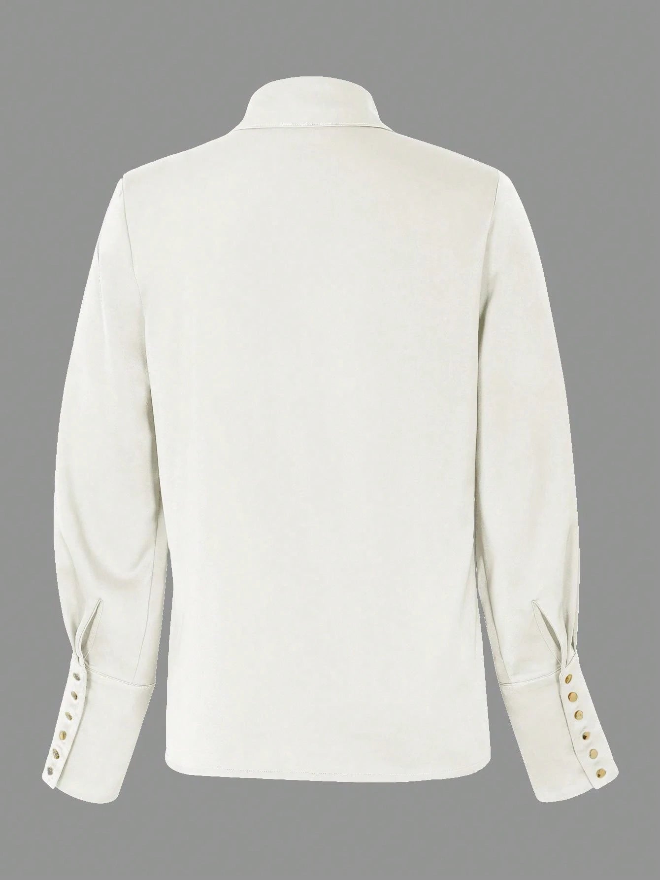 Women's Fashion Long Sleeve Solid Color Shirt