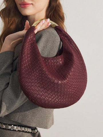 MOTF PREMIUM PU LEATHER EMBOSSED TOP HANDLE BAG