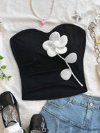 Women's Vacation Bandeau Top shein