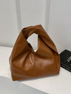 Fashionable & Versatile Solid Color New PU Shoulder Bag shein