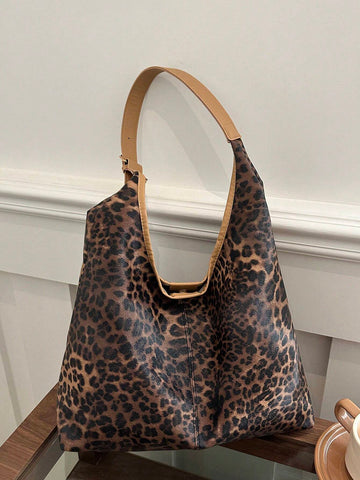 New Fashion All-Match Texture Solid Color PU Shoulder Bag