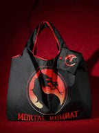 Letter & Harrypotter Deathly Hallows Geo Graphic Tote Bag shein