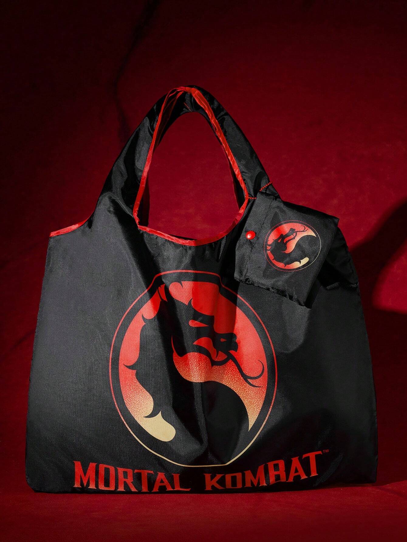 Letter & Harrypotter Deathly Hallows Geo Graphic Tote Bag shein