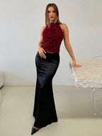 Women's Elegant Romantic Holiday Top shein