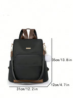 1pc Women's Stylish Chic Multi-Use Backpack Shoulder Bag shein