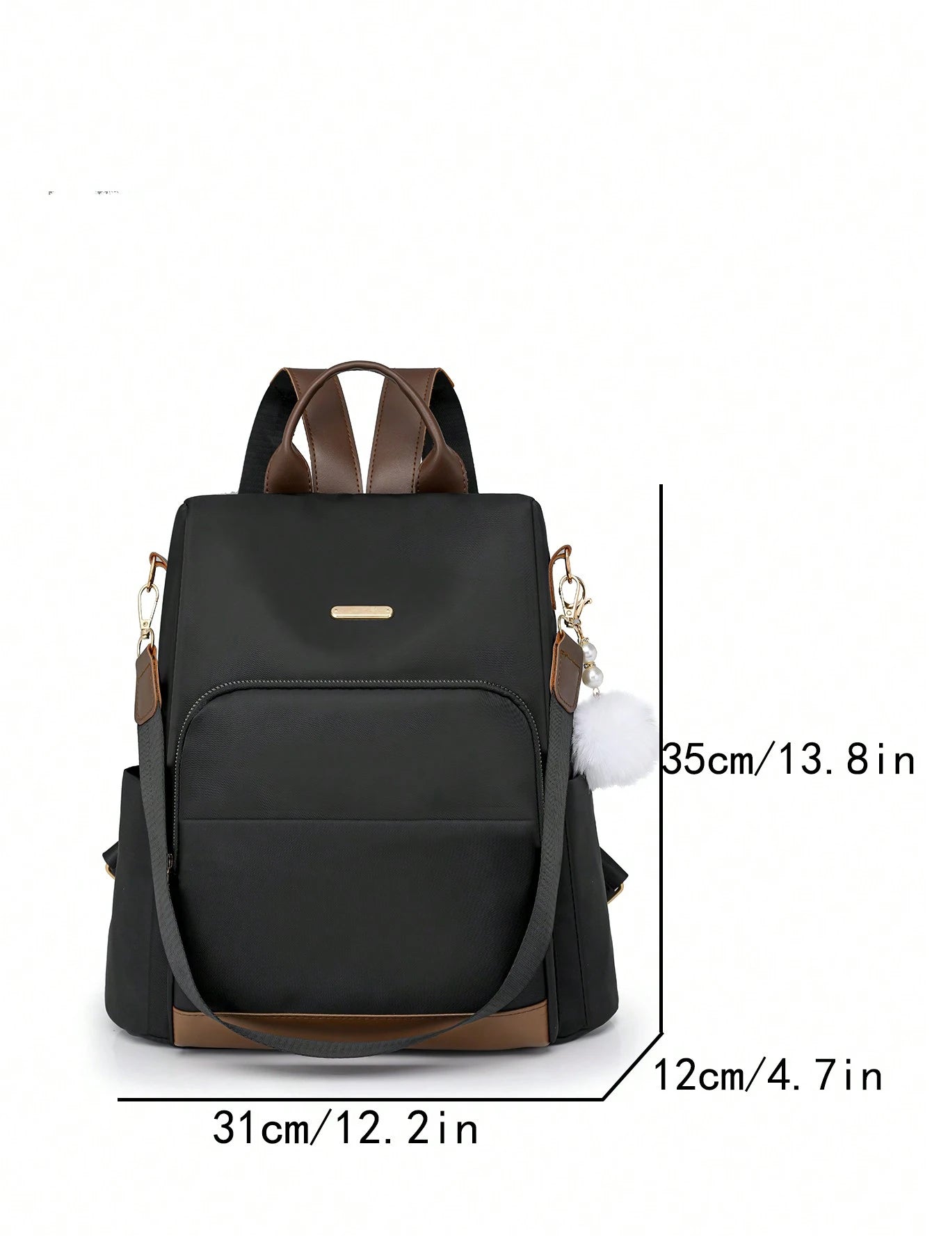 1pc Women's Stylish Chic Multi-Use Backpack Shoulder Bag shein