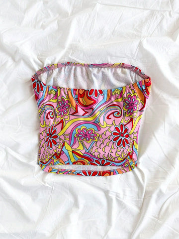 Women's Vacation Bandeau Top
