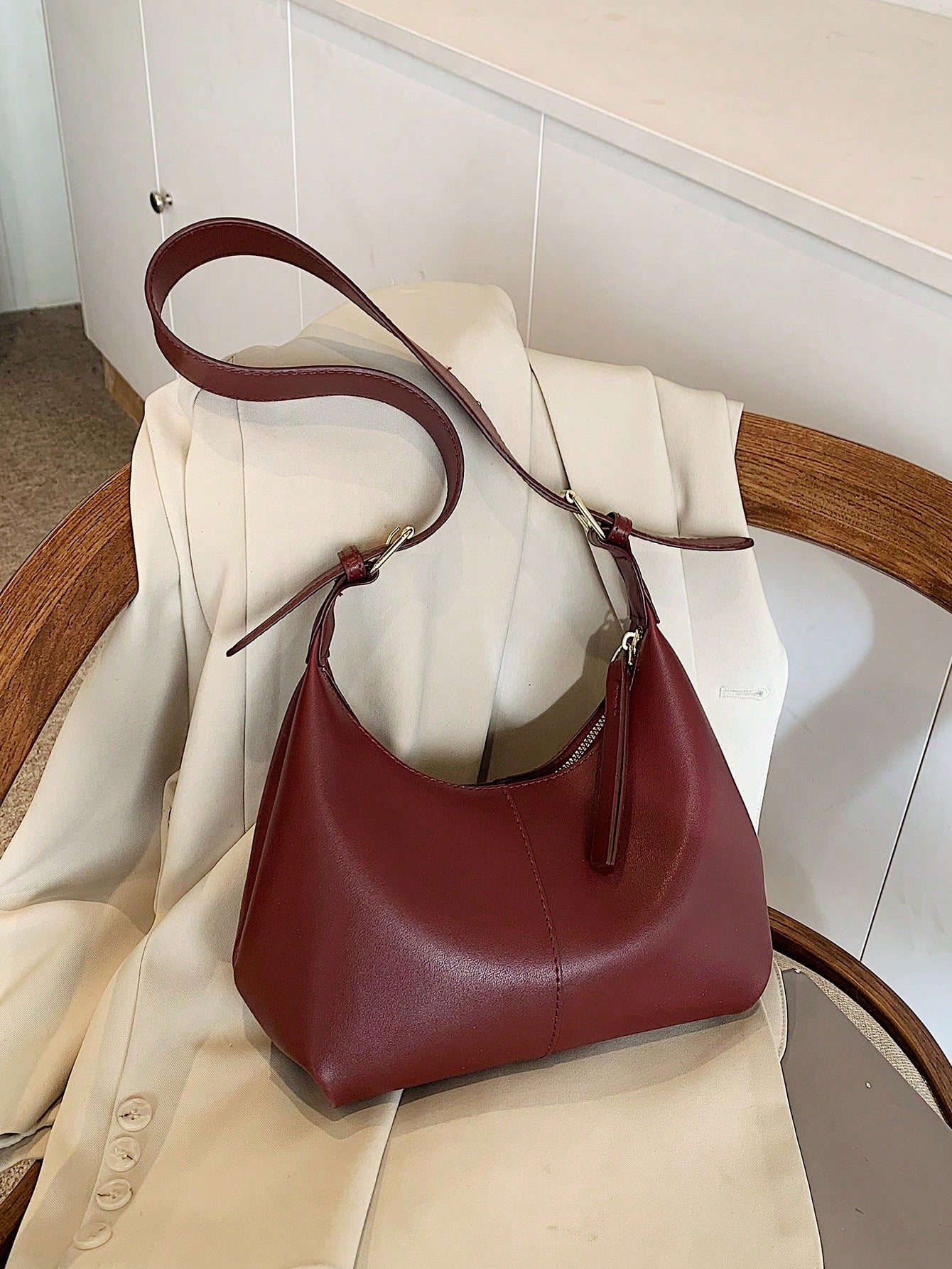 Women Underarm Crossbody Bag shein