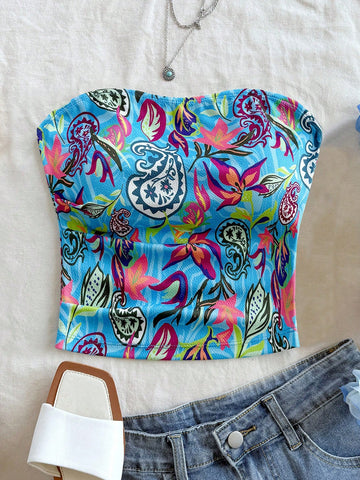 Women's Vacation Bandeau Top