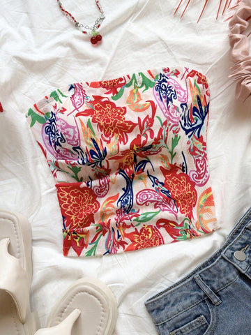 Women's Vacation Bandeau Top