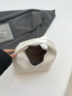 Fashionable & Versatile Solid Color New PU Shoulder Bag shein
