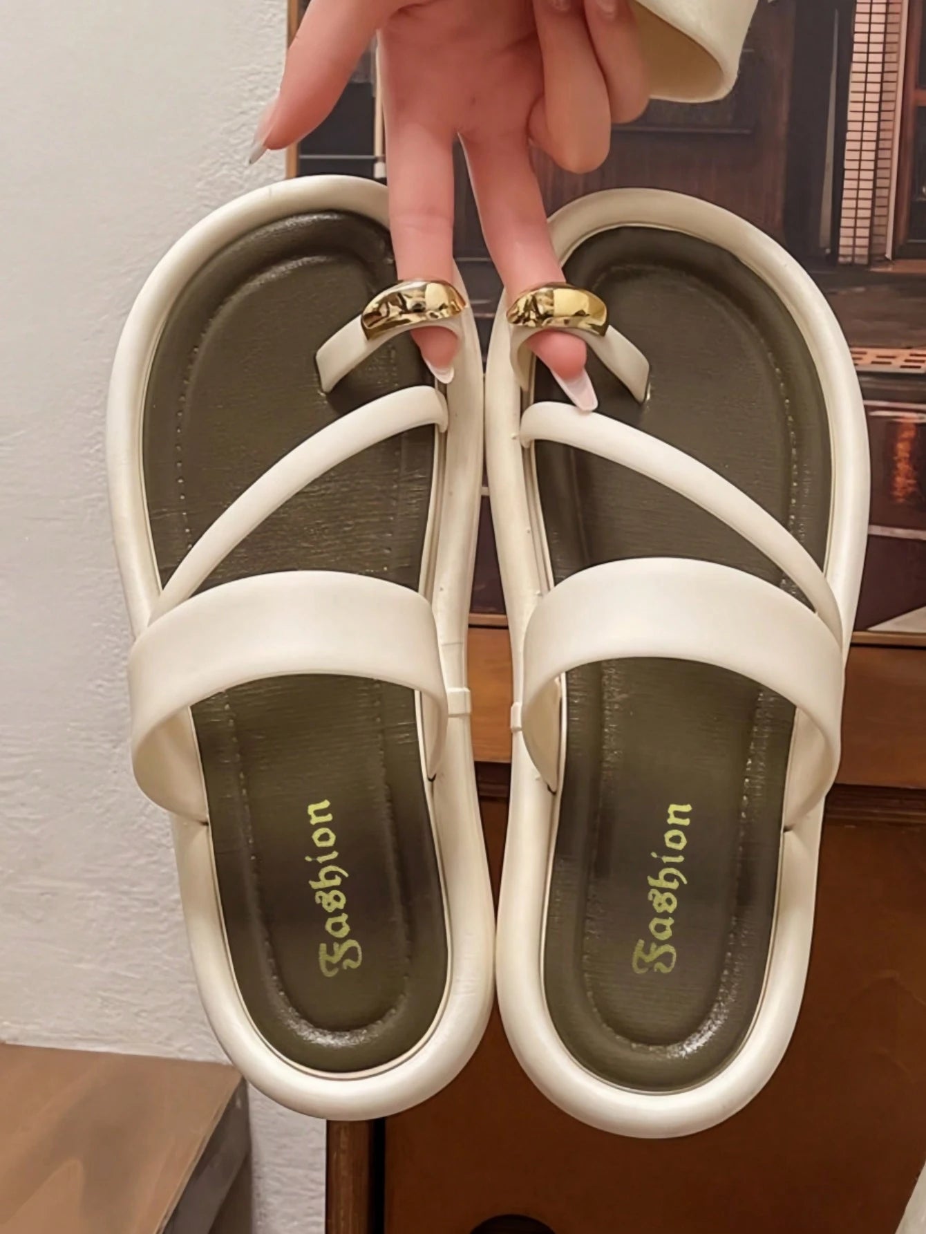 Fashionable Simple Women Sandals shein