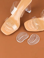 2 Pairs Of Granular Forefoot Protective Foot Silicone Insoles shein