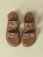 Women's Thick-Sole Strap Buckle Sandals shein