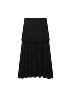 INDEFEIR New European And American Style Women Knitted Vest And Spliced Dress shein