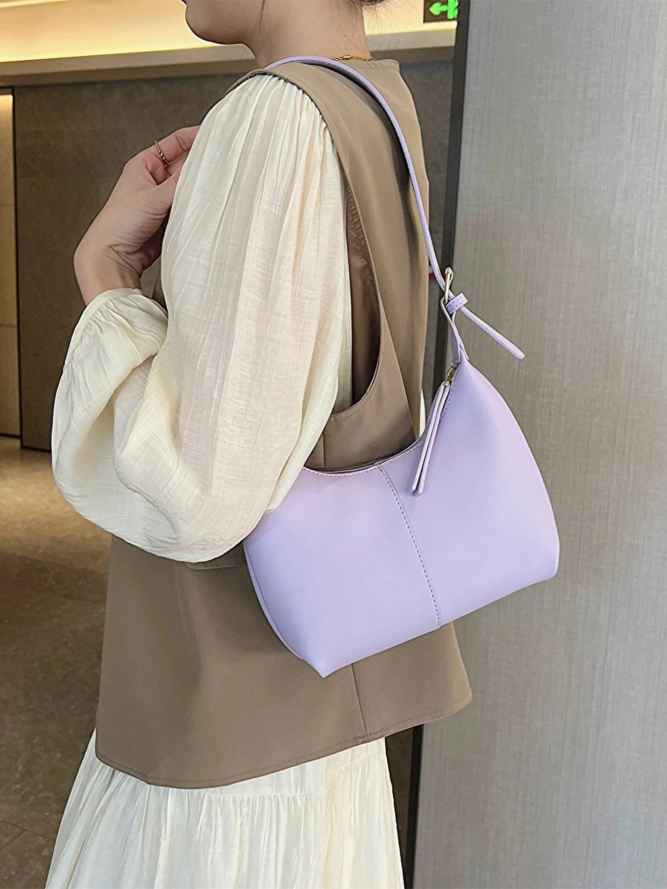 Women Underarm Crossbody Bag shein