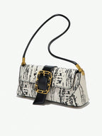 Fashionable Casual Underarm Qualitative Handbag shein