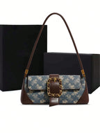 Fashionable Casual Underarm Qualitative Handbag shein