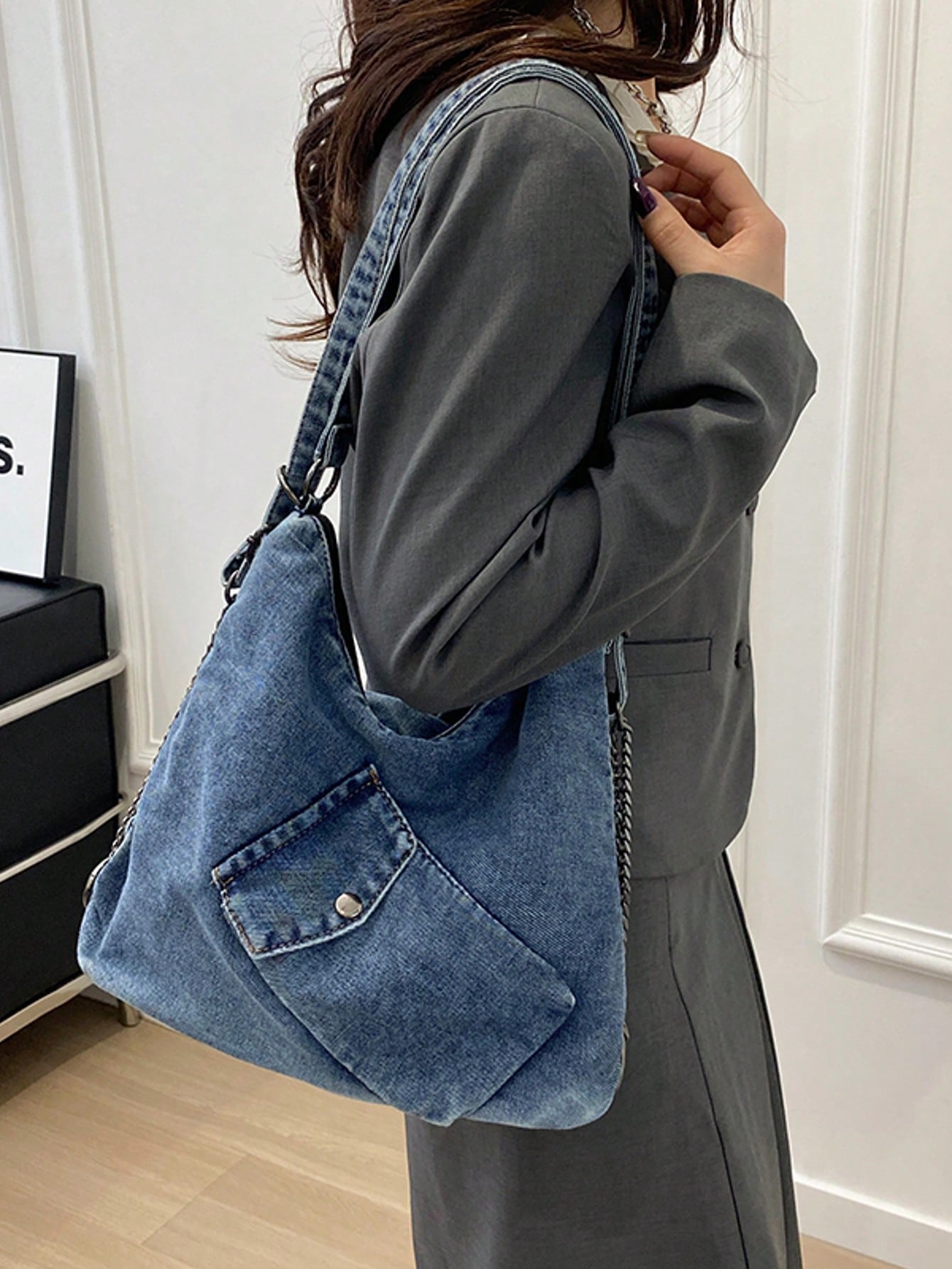 Multifunctional Tote Bag shein