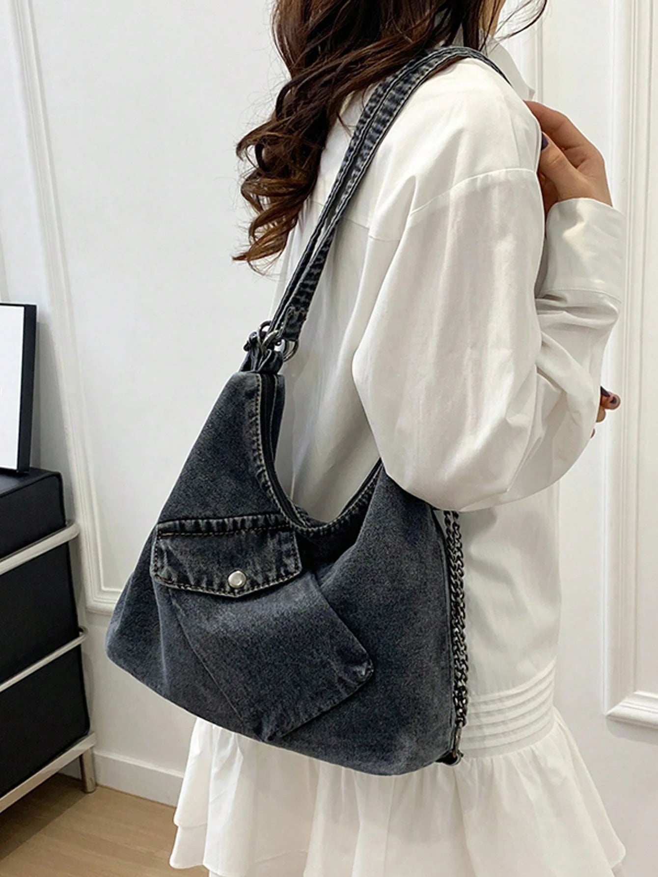 Multifunctional Tote Bag shein