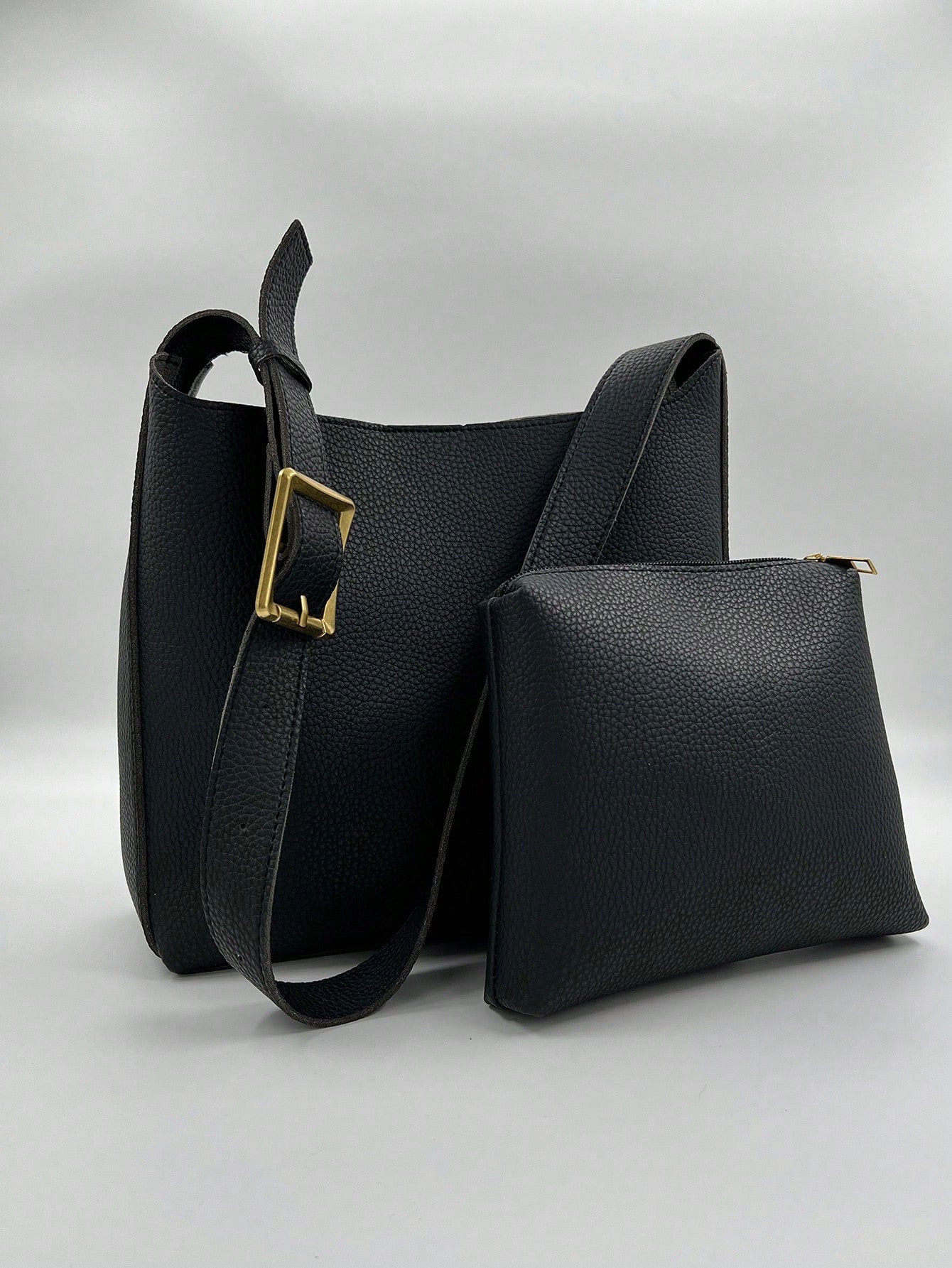 Slouchy Style Cylinder Bag Vintage Shoulder Crossbody Bag shein
