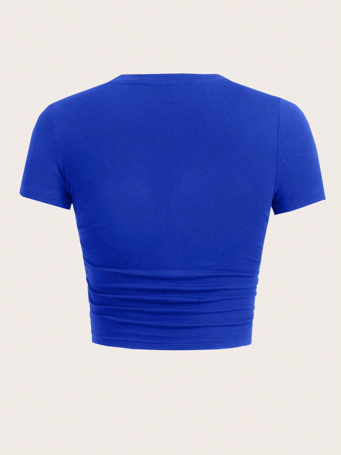 EZwear Crop Top T-Shirt With Letter Print