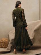 Anewsta Women's Long Sleeve Lace Dress shein
