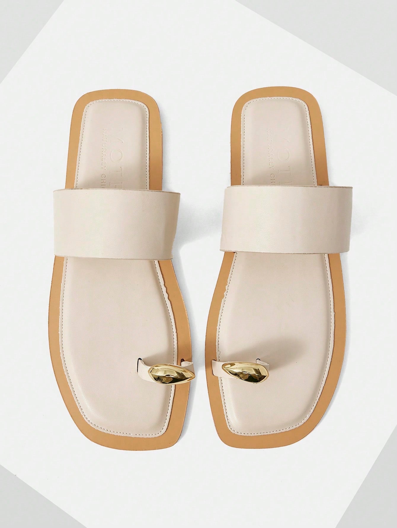 MOTF PREMIUM CASUAL COMFORTABLE SLIP-ON WOMEN'S FLAT SANDALS shein
