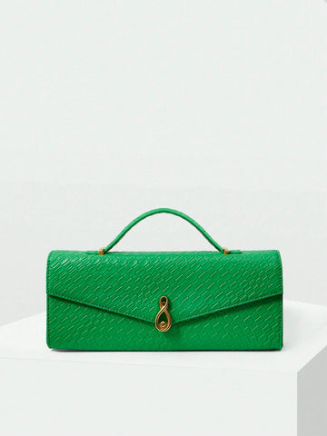 MOTF PREMIUM TEXTURED SQUARE TOP HANDLE BAG