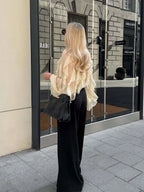 INDEFEIR Summer New Arrival Layered Ruffles Embellished Blouse shein