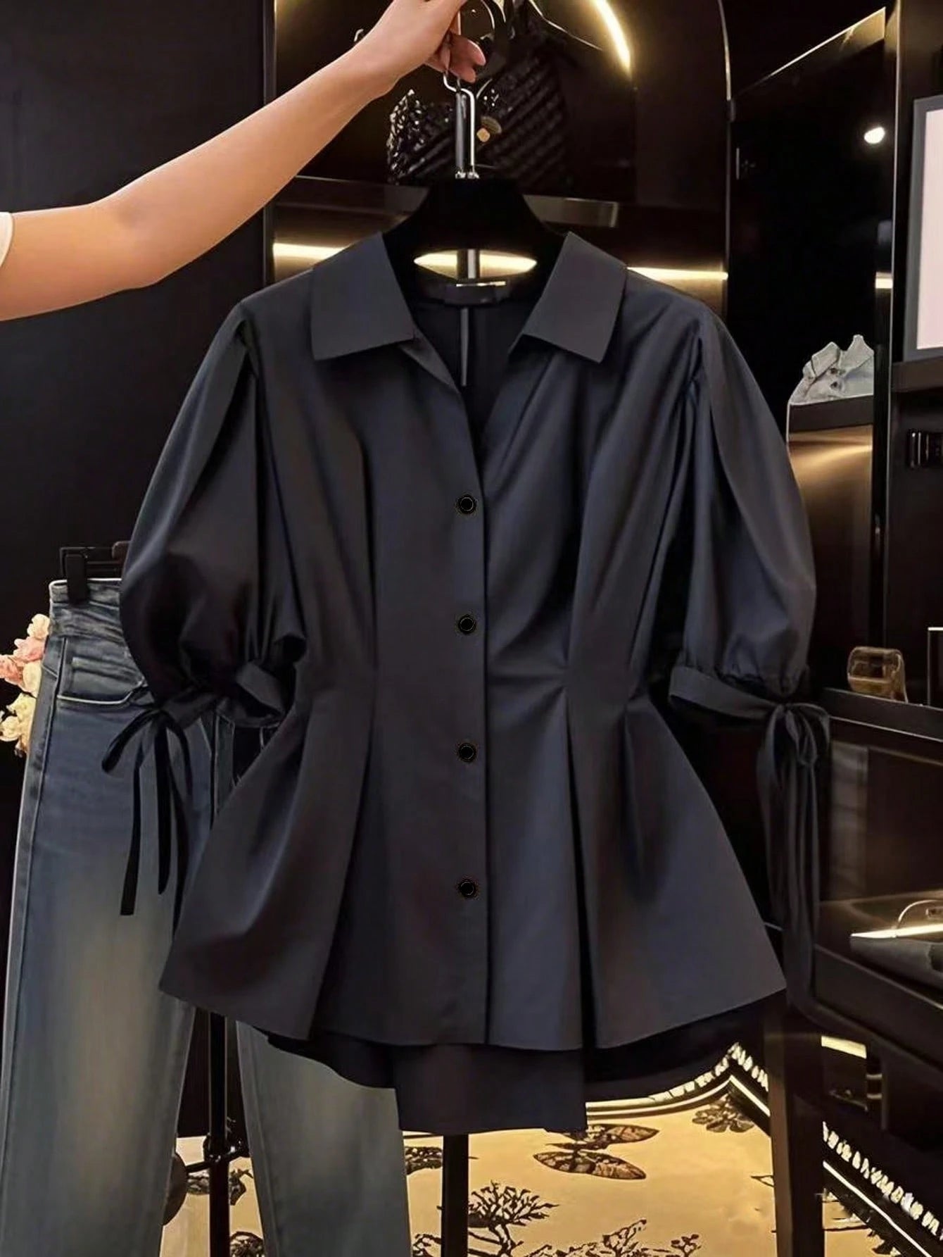 Rafferiza Elegant Short Sleeve Shirt