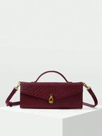 MOTF PREMIUM TEXTURED SQUARE TOP HANDLE BAG shein