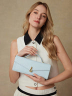 MOTF PREMIUM TEXTURED SQUARE TOP HANDLE BAG shein