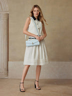 MOTF PREMIUM TEXTURED SQUARE TOP HANDLE BAG shein