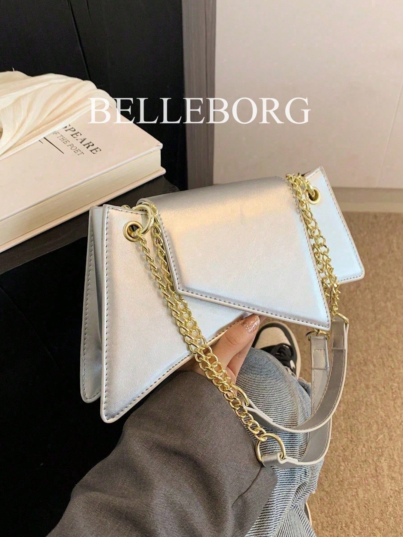 Minimalist Chain Novelty Bag shein