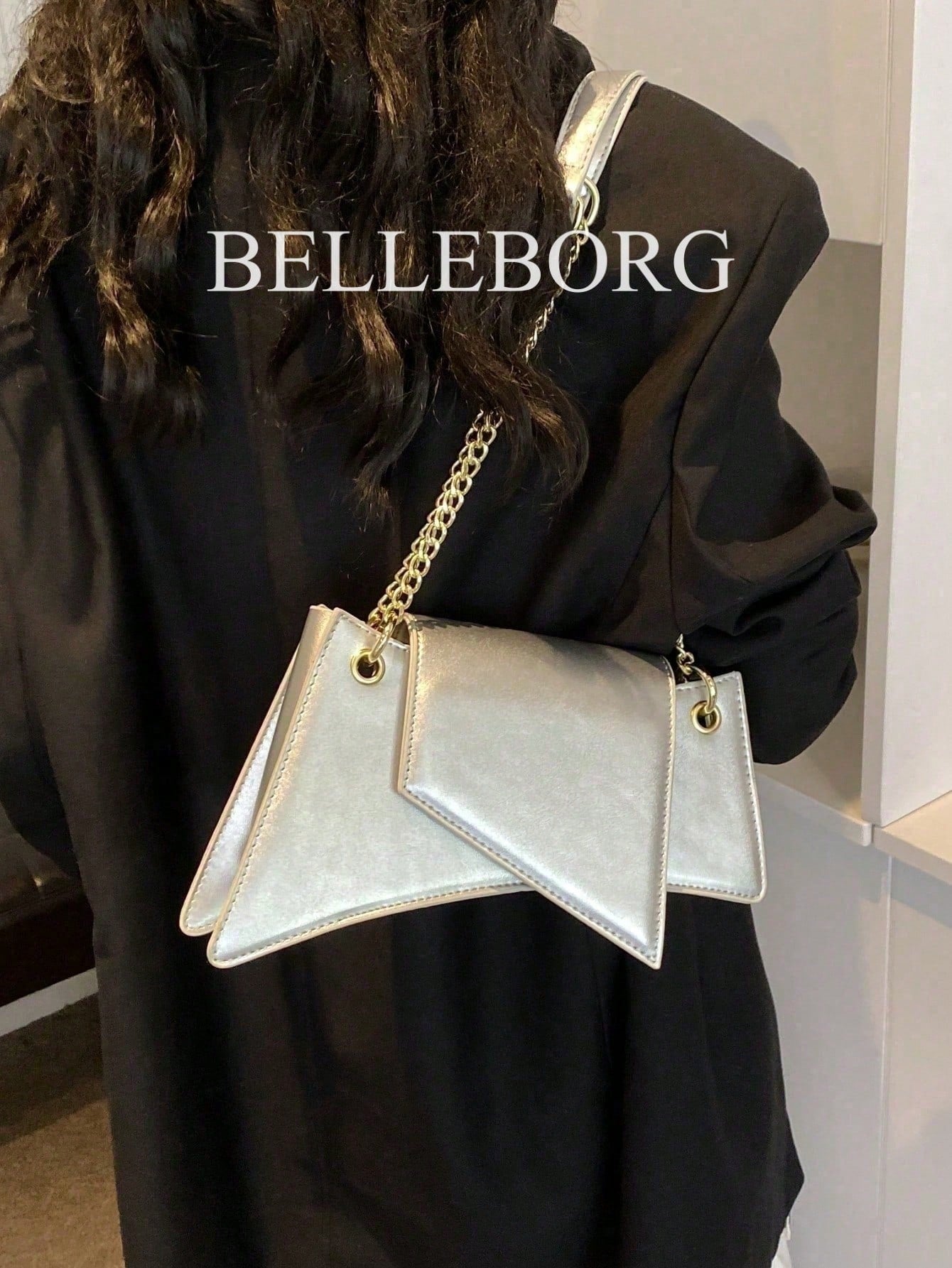 Minimalist Chain Novelty Bag shein