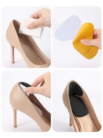 1 Pairs Heel Grips Liner Cushions Inserts For Loose Shoes, Heel Pads Snugs For Shoe shein