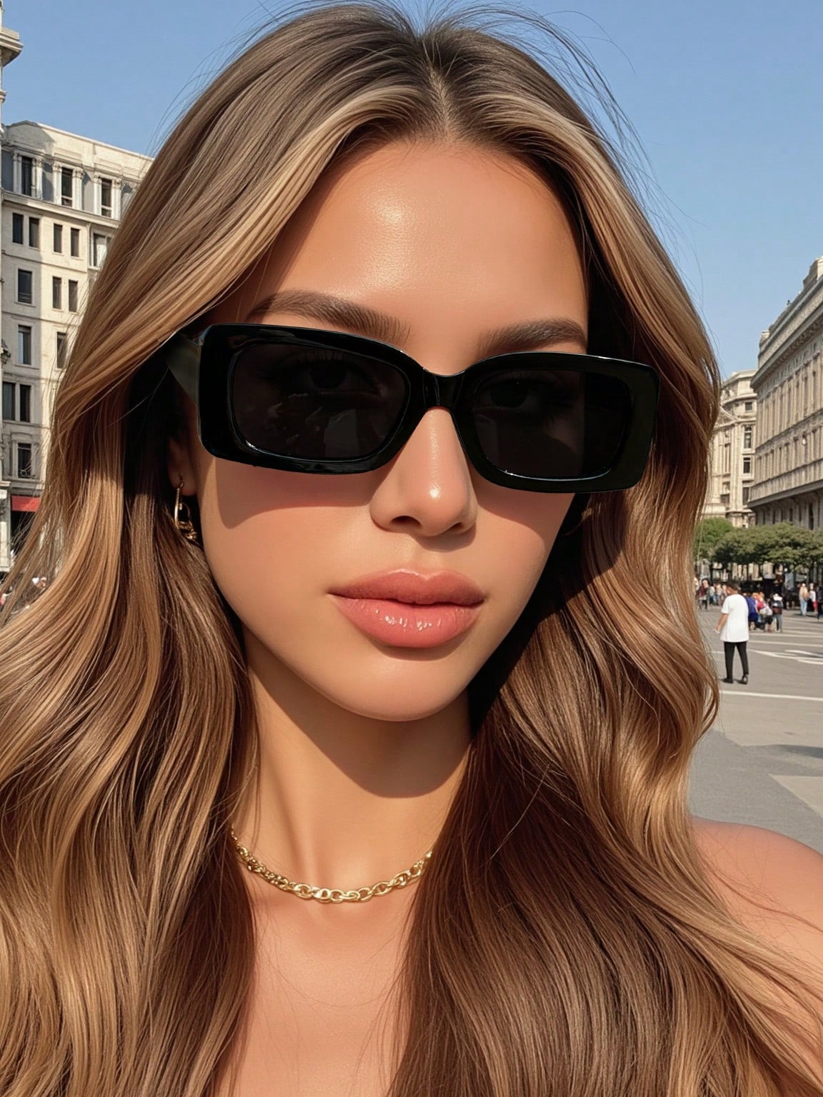 Stylish Ins-Style Unisex Sunglasses shein