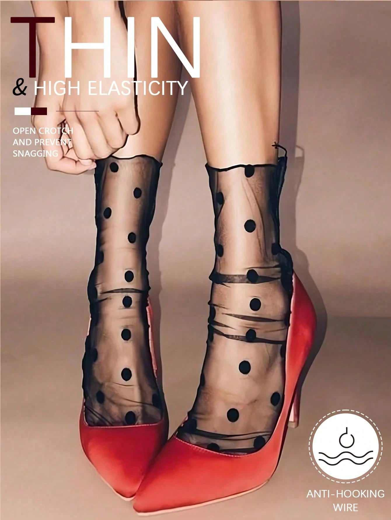 Transparent Mesh Stockings