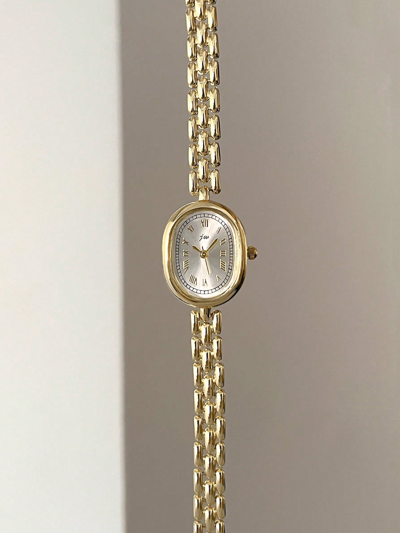 1 Piece Gold Simple Alloy Bracelet Women's Watch